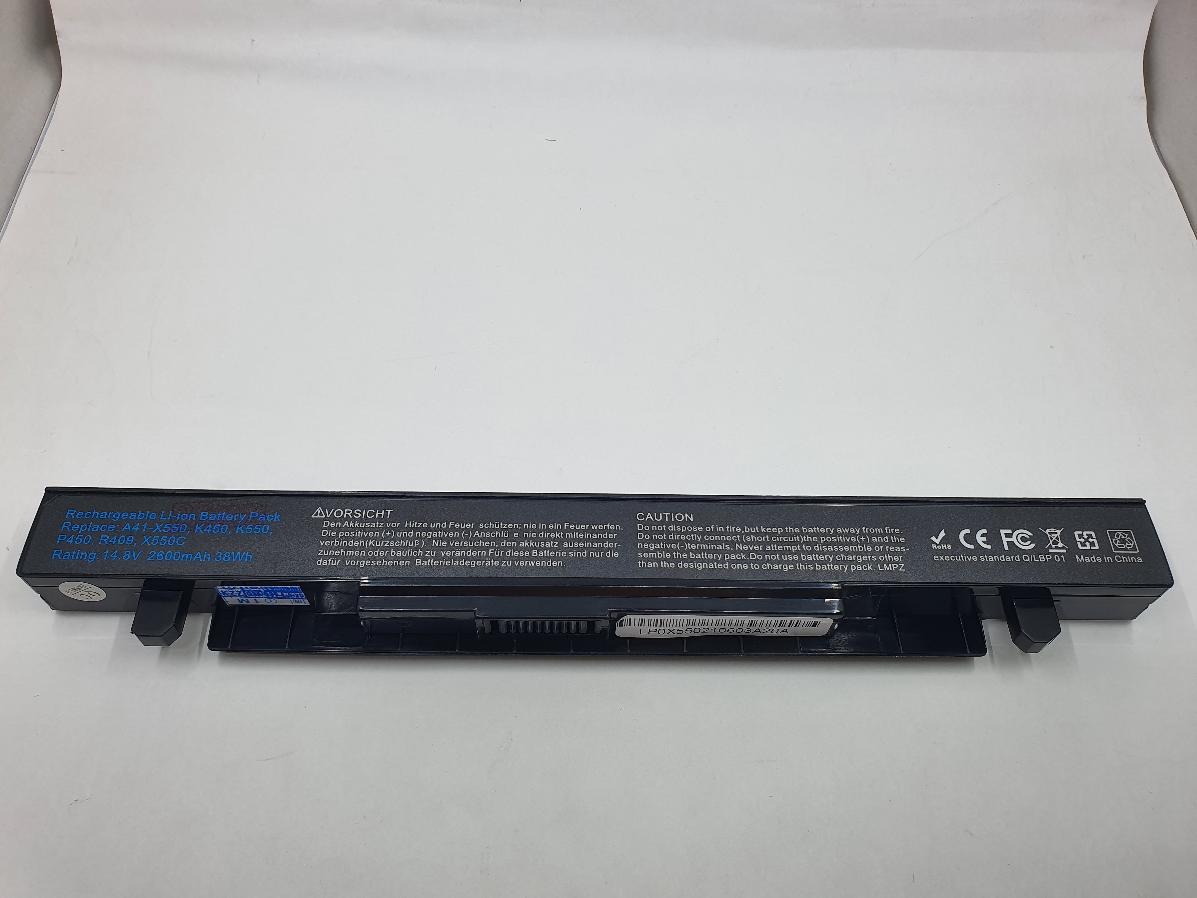 Battery Replacement for Asus X550LA