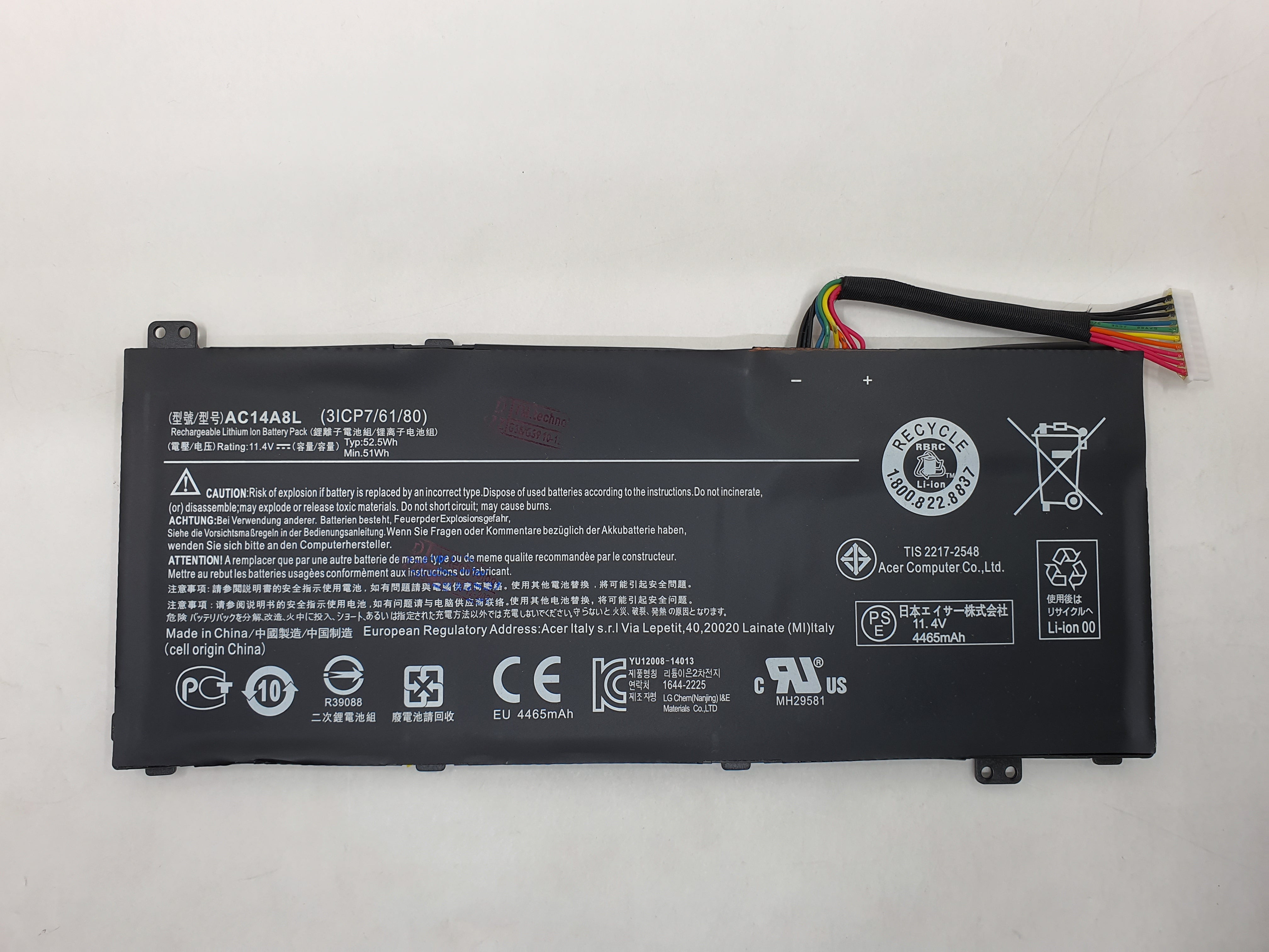 Acer Battery VX5-591G A1 for Acer Aspire VX 15 VX5-591G