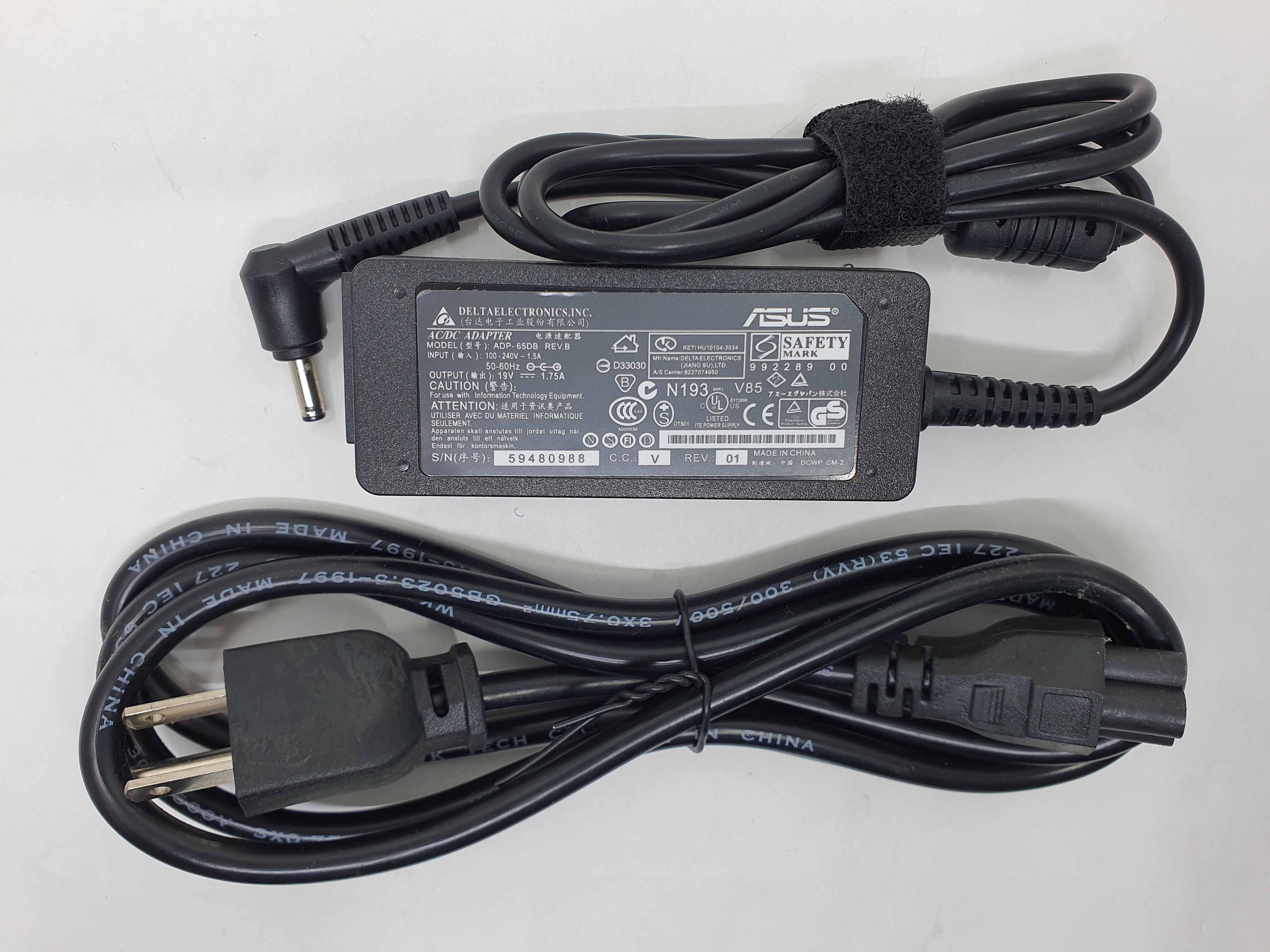 Asus Adapter 45W 19V 4.0 X 1.7 RP A1