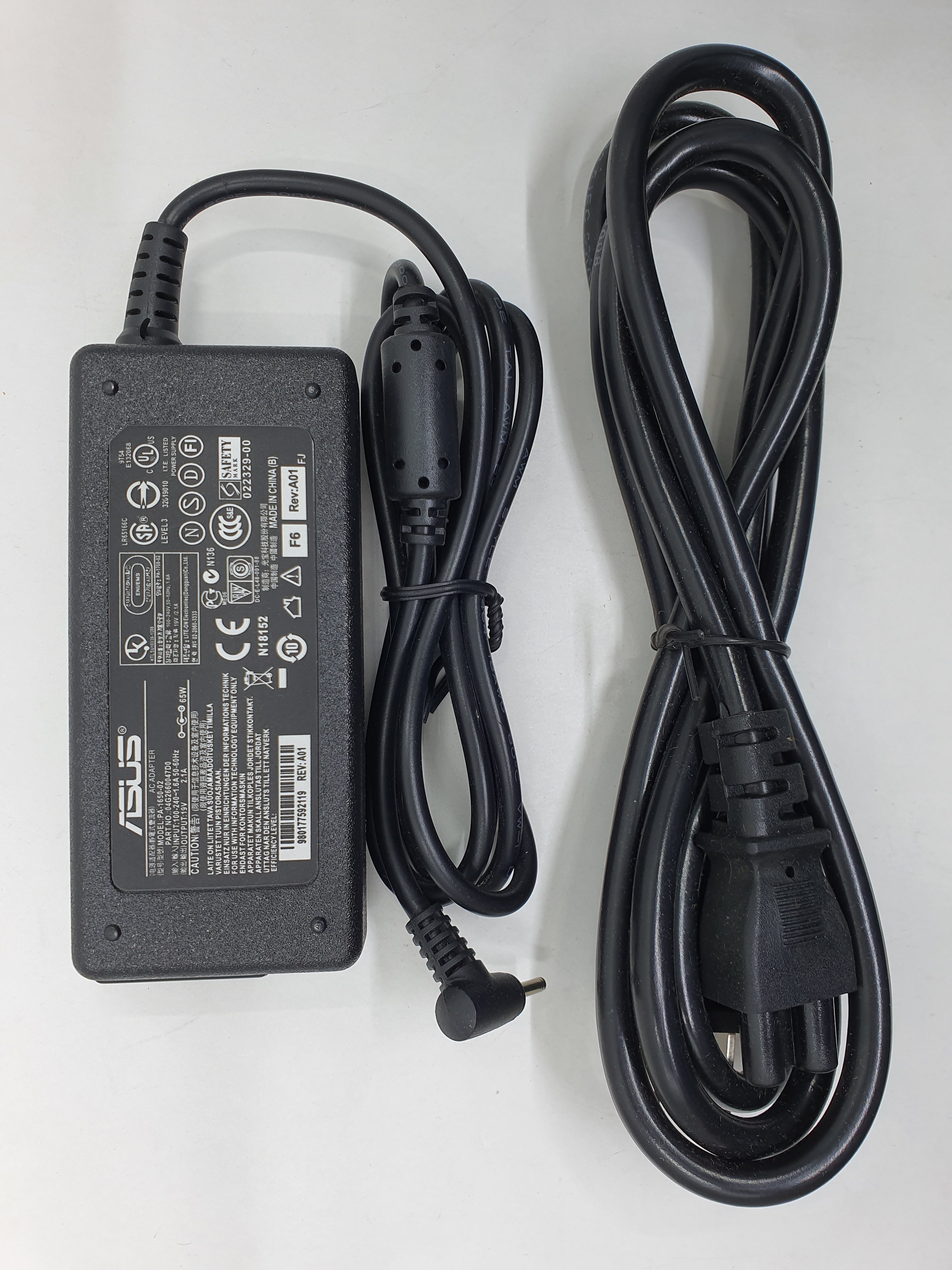 Asus Adapter 40W 19V 2.0 X 0.6 RP A1
