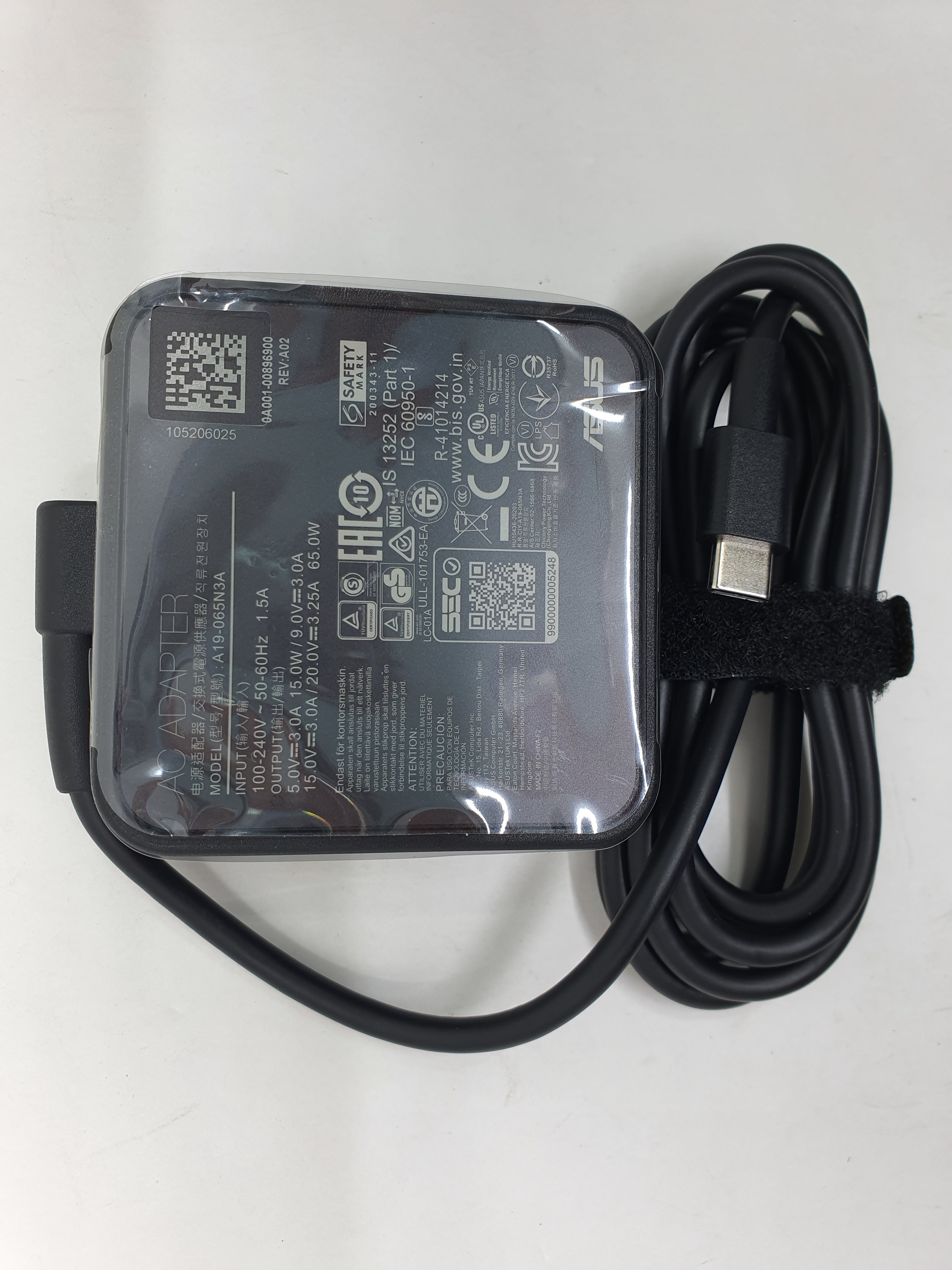 Asus Adapter 65W TYPE C O1