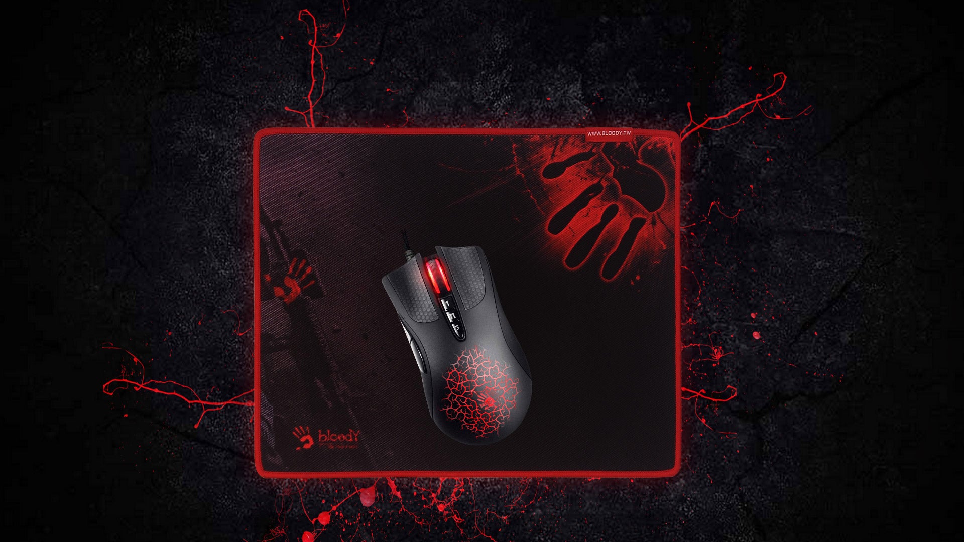 A4Tech Bloody Light Strike Bundle Gaming Mouse