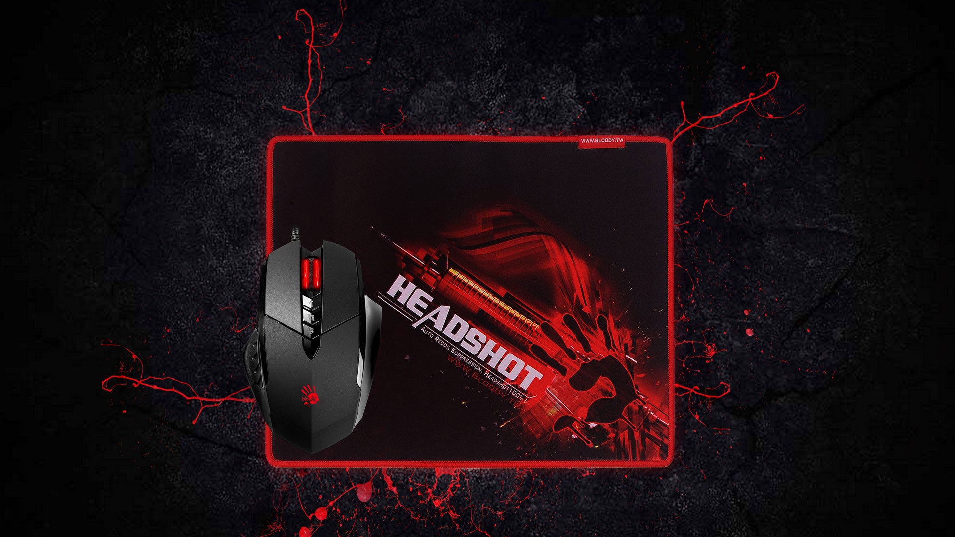A4Tech Bloody X'Glide Multi-Core Bundle Gaming Mouse