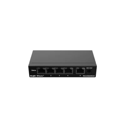 Reyee 5-Port Gigabit Cloud Managed Switch (RG-ES205GC)