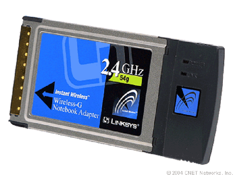 Linksys WPC54G Wireless-G Notebook Adapter