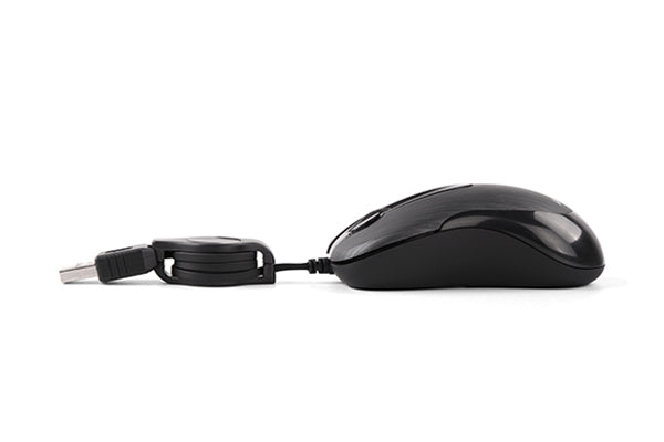 A4tech N-60F Retractable Mini Wired Mouse