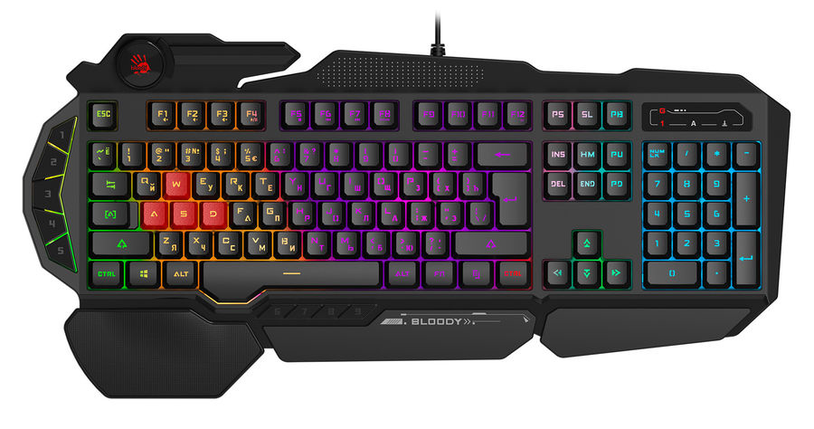 A4Tech Bloody B310N Neon Illuminated USB Gaming Keyboard