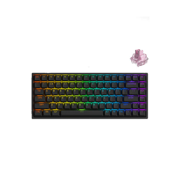 Akko 3084S Shine-Through RGB Hot-Swappable Mechanical Keyboard