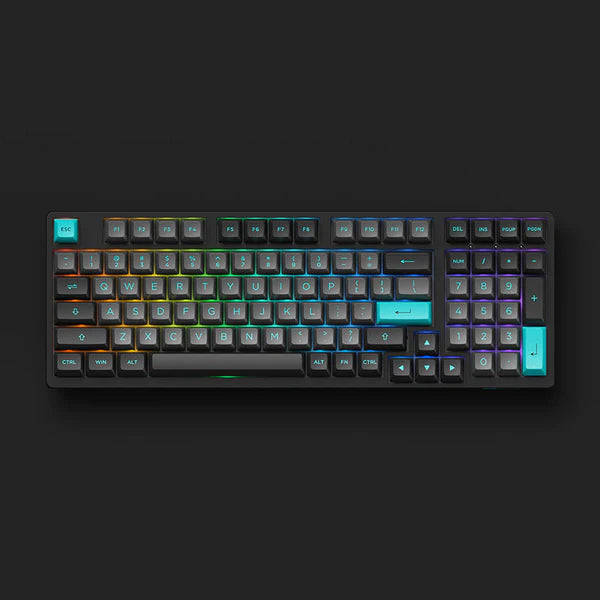 Akko Black & Cyan 3098N Multi-Modes RGB Mechanical Keyboard