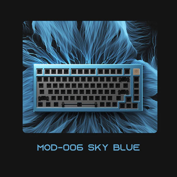Akko MOD006 RGB Hot-Swappable Mechanical Keyboard DIY Kit With Gasket Mount Structure