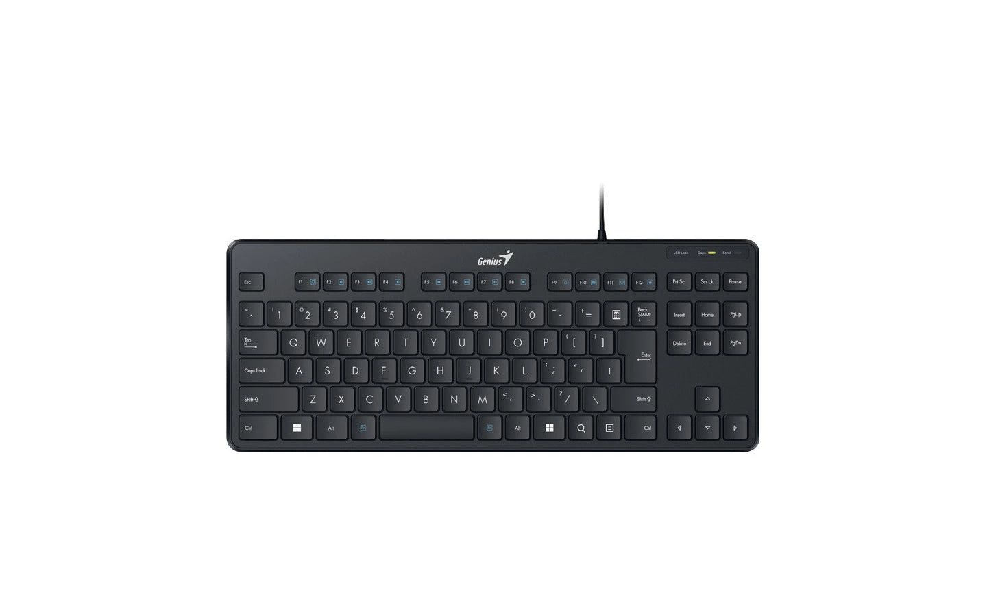 Genius Luxemate 110 USB Compact Multimedia Wired Keyboard