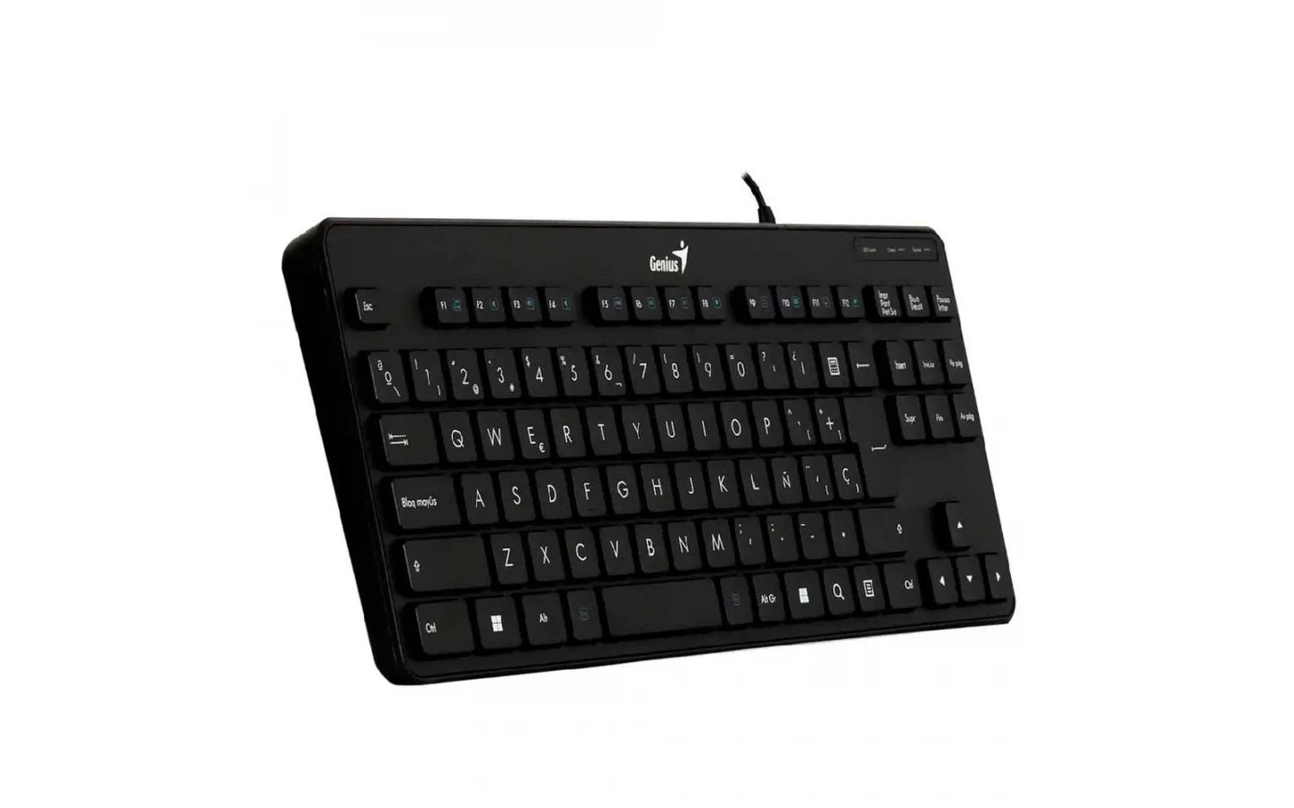 Genius Luxemate 110 USB Compact Multimedia Wired Keyboard