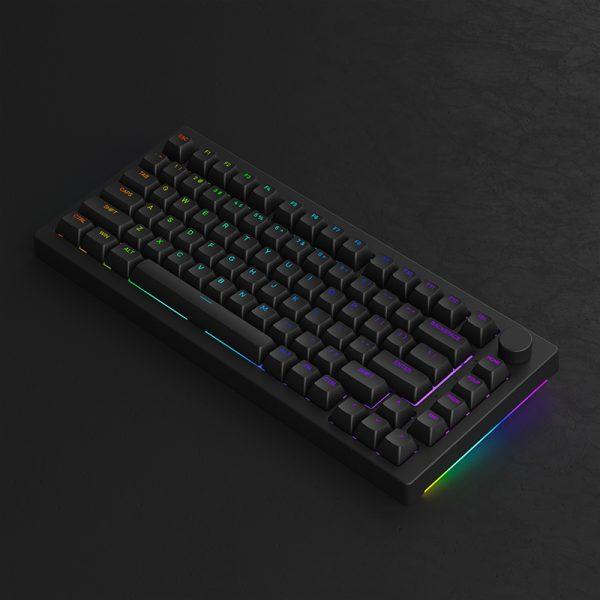 Akko 5075S Shine-Through RGB Hot-Swappable Mechanical Keyboard