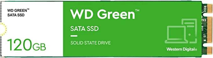 Western Digital WDS120G2G0B 120GB 3D NAND M.2 2280 SATAIII GREEN SSD