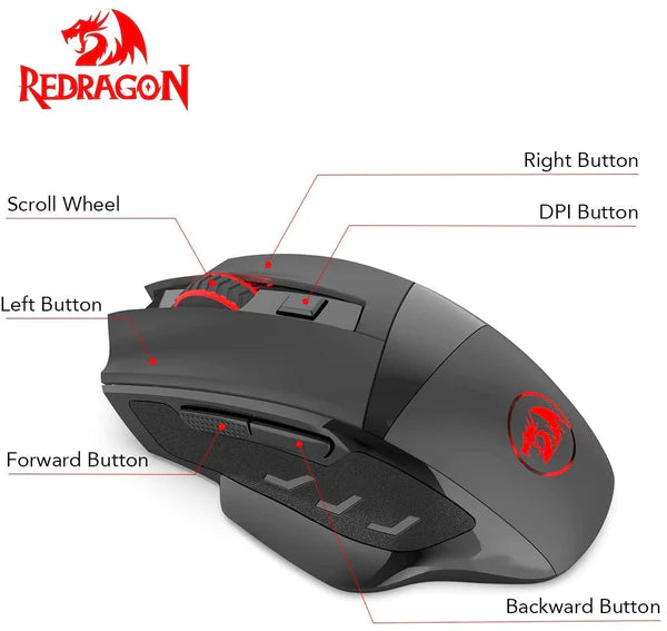 Redragon Mig Wireless Gaming Mouse (M653)