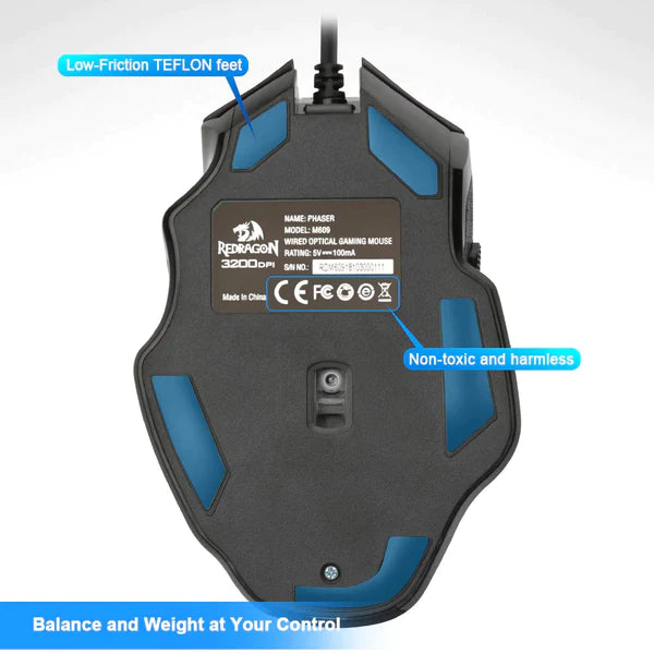 Redragon Phaser Gaming Mouse (M609)