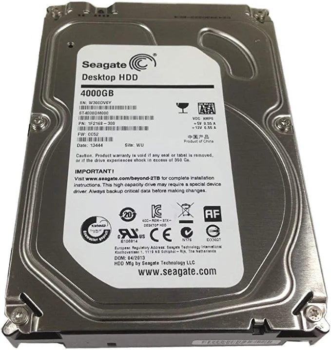 Seagate ST4000DM000 4TB Desktop HDD