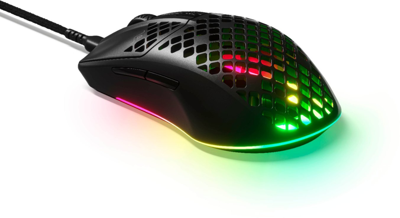 SteelSeries Aerox 3 Lightweight Wired Optical Gaming Mouse