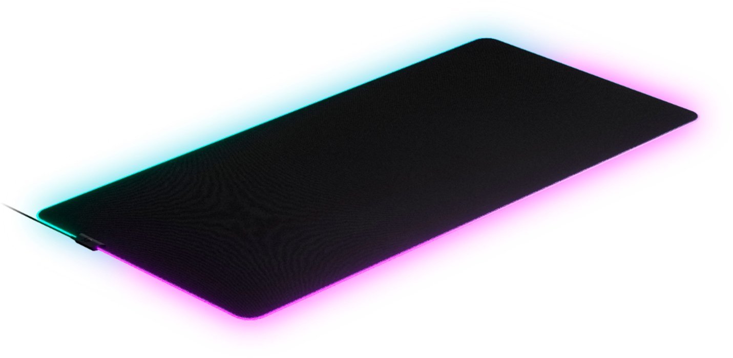SteelSeries QcK Cloth Prism Gaming Mouse Pad with RGB (3XL)