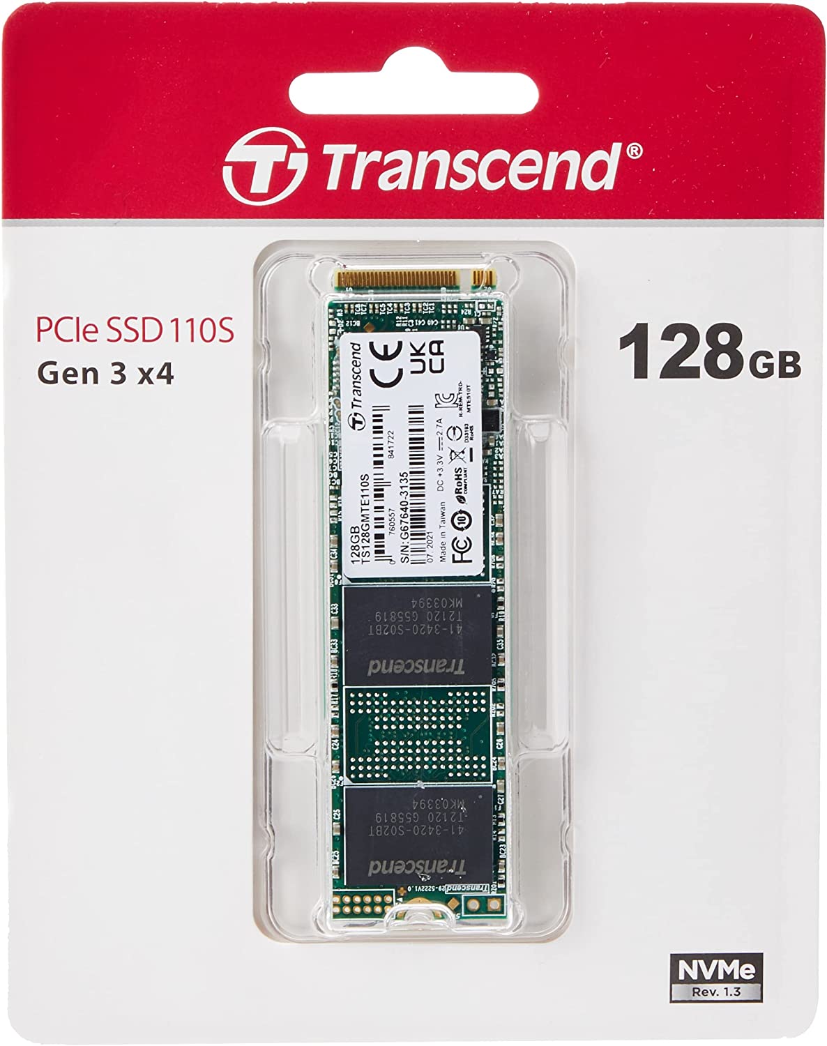 Transcend PCIe SSD 110S & 112S