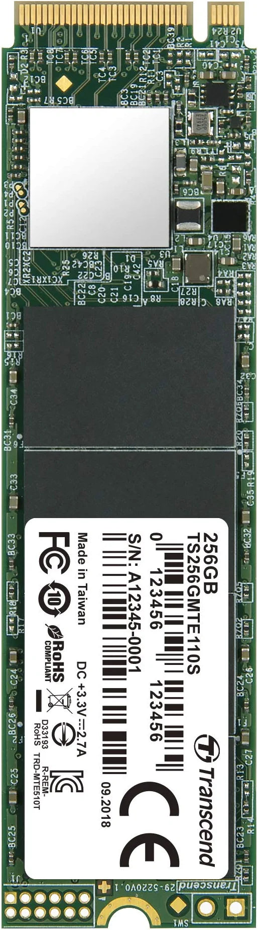 Transcend 256GB M.2 PCIE 2280