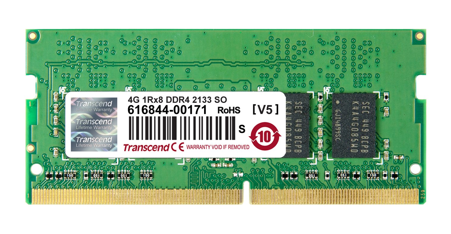 Transcend DDR4-2133 Unbuffered SO-DIMM/ DIMM