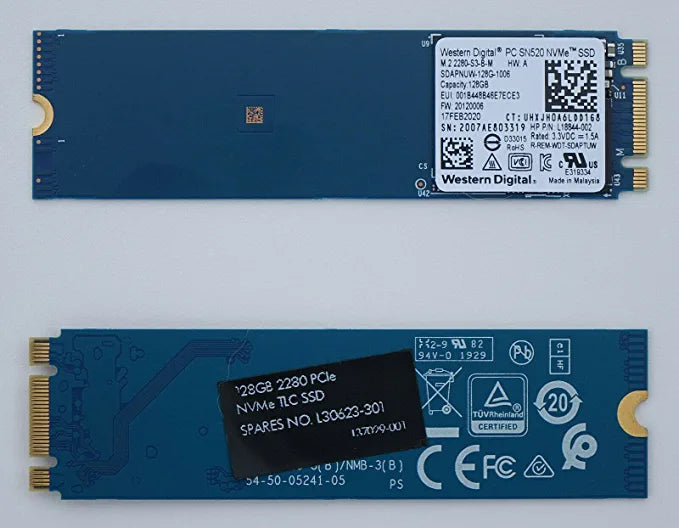 Western Digital PC SN520 SDAPMUW-128G-1101 (47PH)