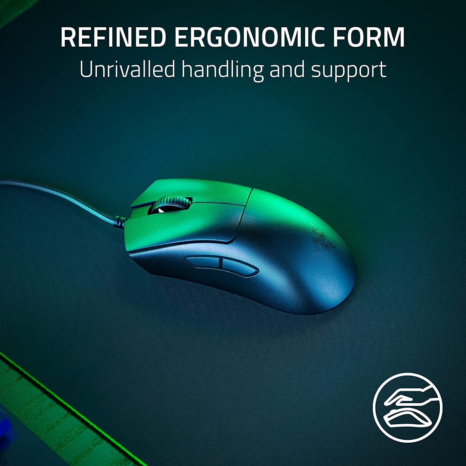 Razer DeathAdder V3 Essential UltraLightweight Ergonomic Gaming Mouse
