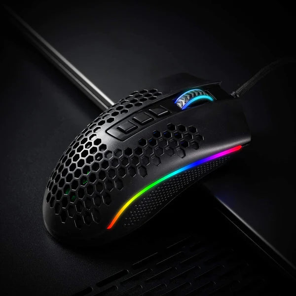 Redragon Storm Honeycomb RGB Gaming Mouse For Battlegrounds (M808-RGB)