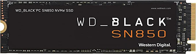 Western Digital WDS200T1X0E SN850 2TB NVME M.2 2280 PCIE GEN4 BLACK SSD