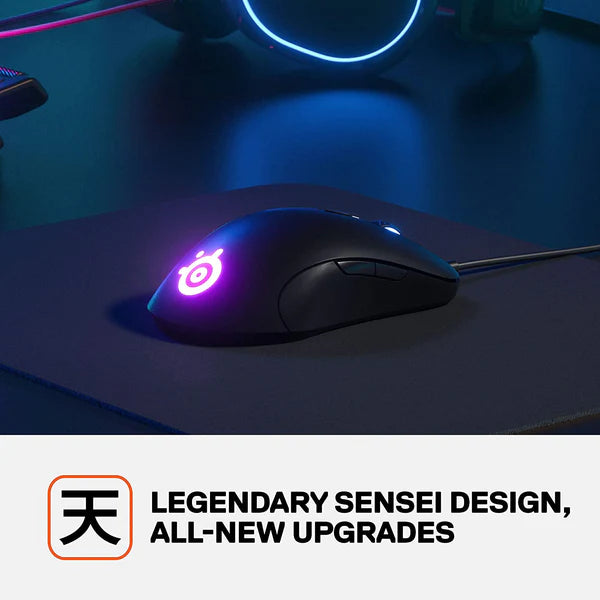 SteelSeries Sensei Ten Wired Ambidextrous Gaming Mouse (PN62527)