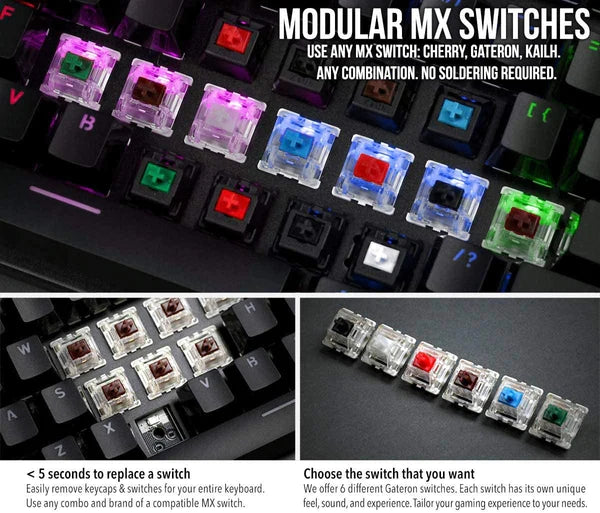 Glorious Gaming Race Modular Mechanical Keyboard GMMK (Full Size)