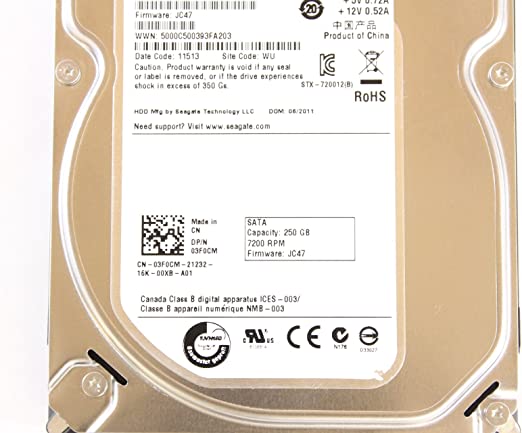Seagate ST3250312AS 250GB HDD
