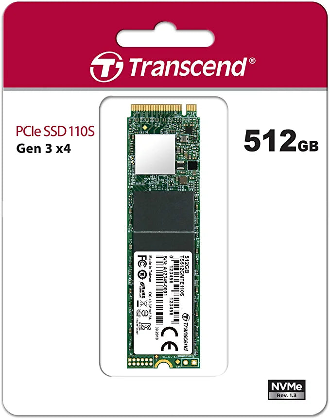 Transcend 512GB M.2 PCIE 2280