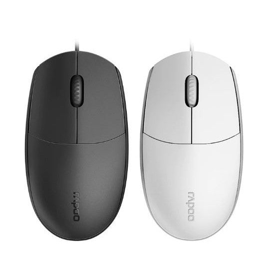 Rapoo N100 Optical Wired Ambidextrous Mouse