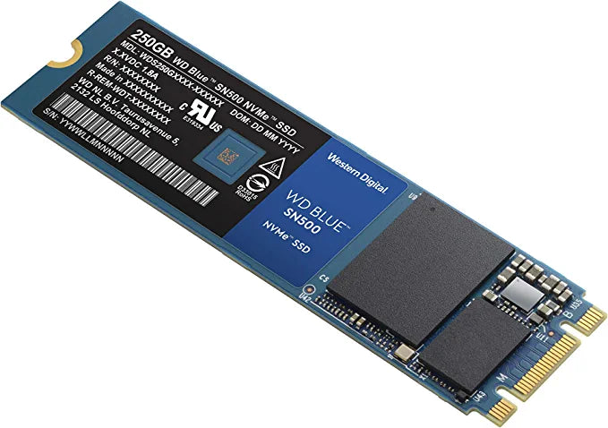 Western Digital WDS250G1B0C 250GB M.2 2280 PCIe BLUE NVME