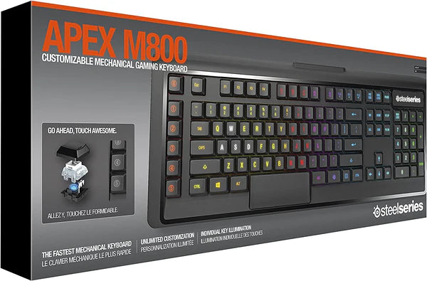 Steelseries Apex M800 (US) Customizable Mechanical Gaming Keyboard (PN64170)