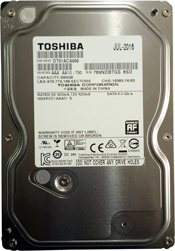 Toshiba DT01ACA050 500GB Internal HDD