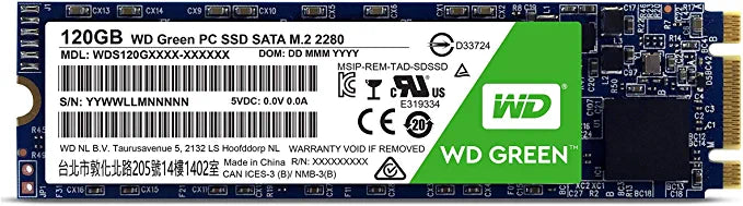 Western Digital 128GB M.2 NVME REMOVE