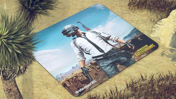 SteelSeries QCK + PUBG Miramar Edition Gaming Mousepad (PN63808)