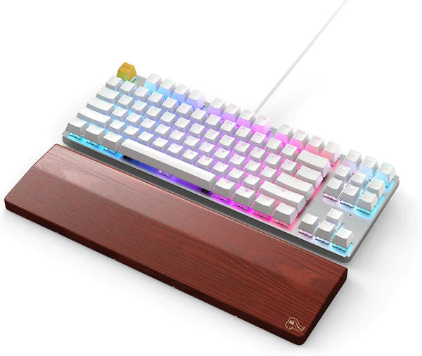 Glorious Gaming Race Wooden Keyboard Wrist Rest Fits (TENKEYLESS)