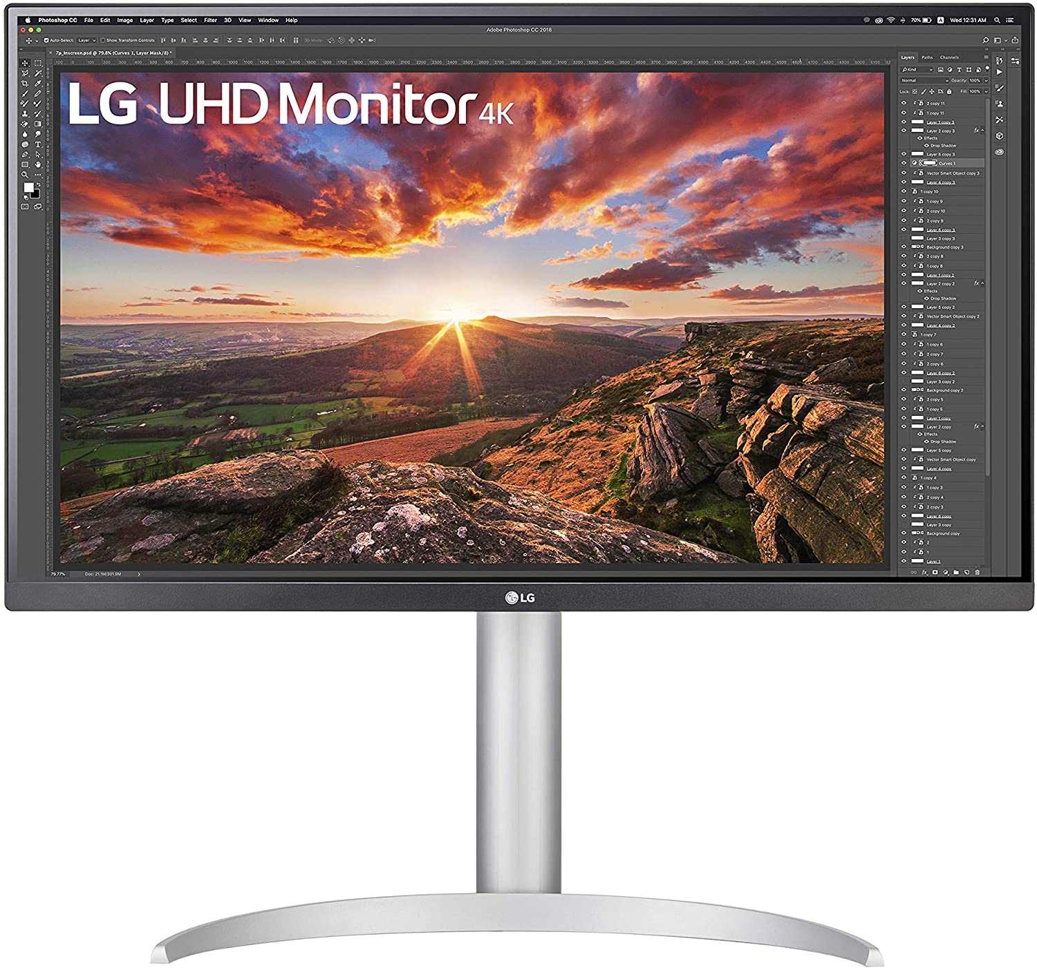 LG 27'' UHD 4K IPS With VESA DisplayHDR™ 400 Monitor
