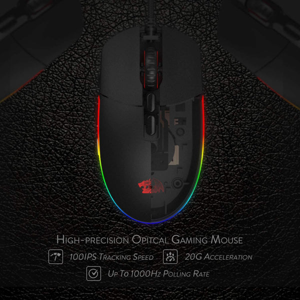 Redragon Invader Gaming Mouse (M719-RGB)
