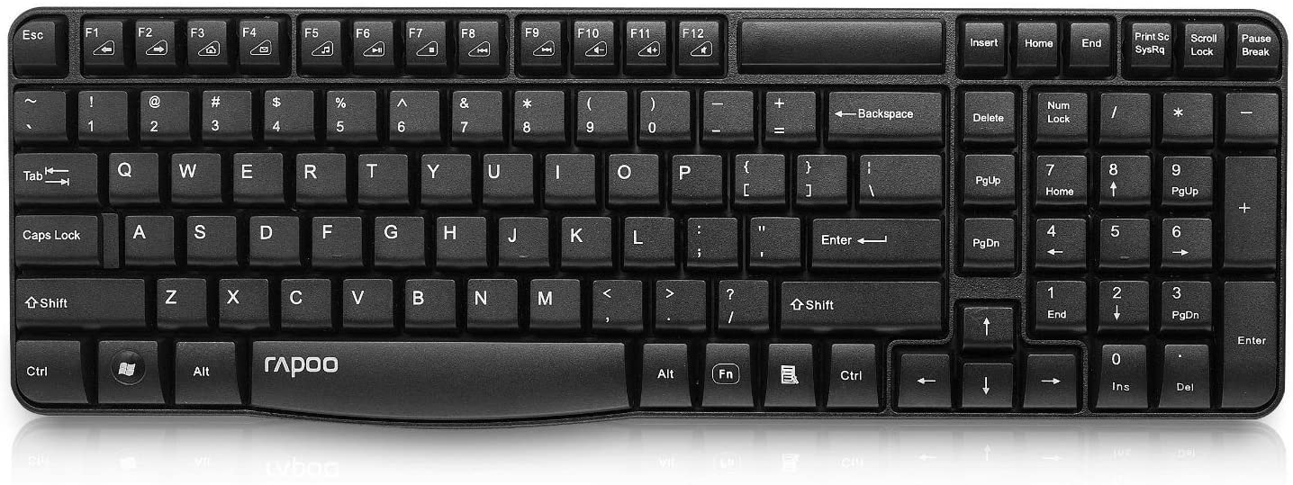 Rapoo E1050 2.4Ghz Wireless Keyboard