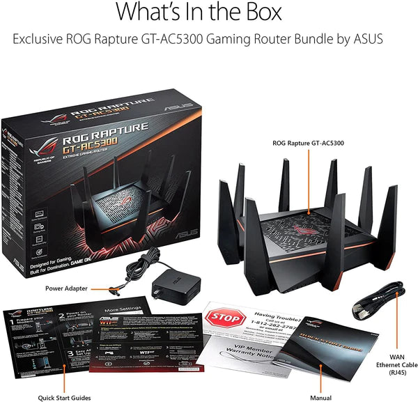 Asus GT-AC5300 ROG Rapture Extreme Gaming Router