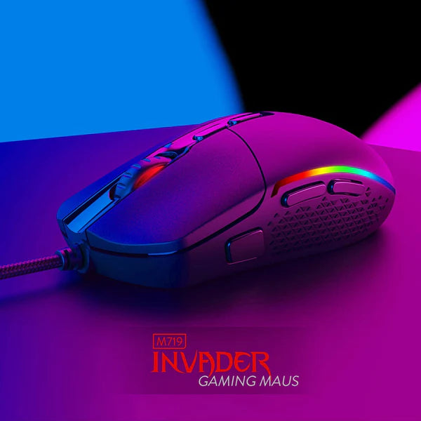Redragon Invader Gaming Mouse (M719-RGB)
