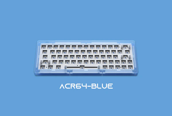 Akko ACR64 RGB Mechanical Keyboard DIY Kit Hot-Swappable Socket Gasket Mount With 64-Key