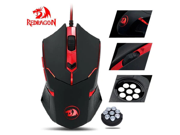Redragon Centrophorous Gaming Mouse (M601-3)