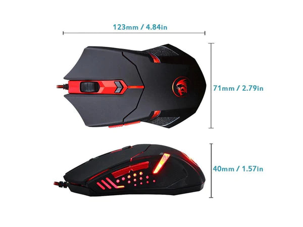 Redragon Centrophorous Gaming Mouse (M601-3)