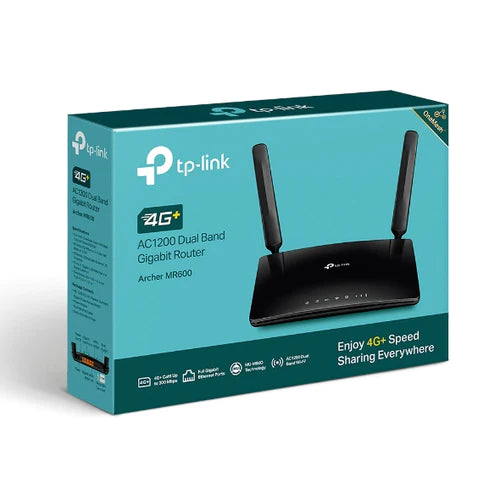 TP-Link AC1200 4G Dual-Band Gigabit Router (ARCHER-MR600)